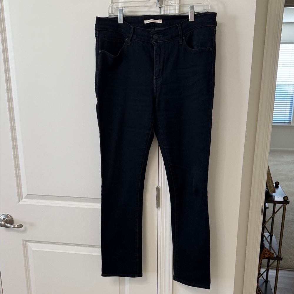 Women’s Faded Black Jeans